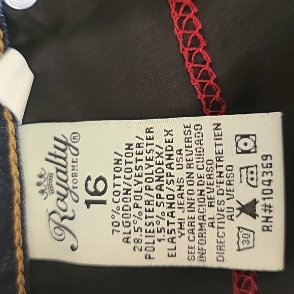 Royalty Plus size tapered ankle jeans - Picture 5 of 6